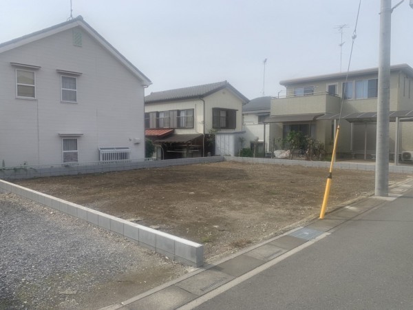 上尾市藤波、土地の画像です
