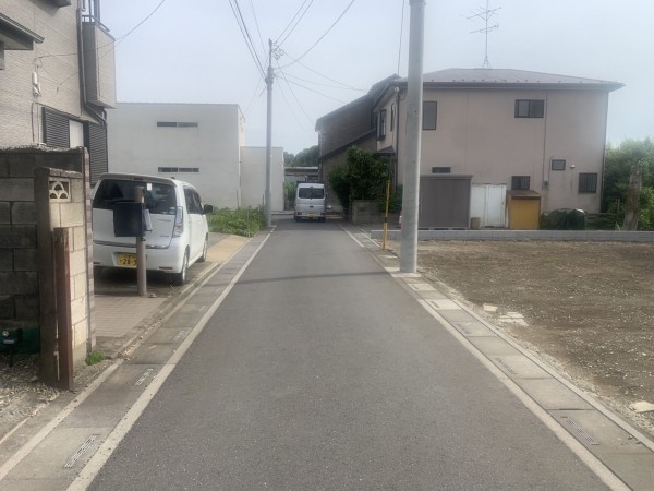 上尾市藤波、土地の画像です