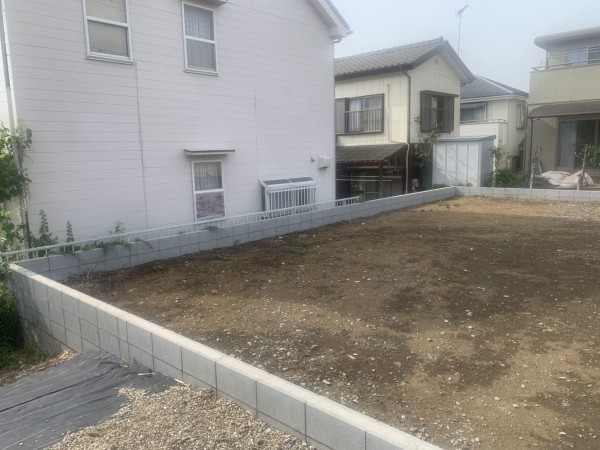 上尾市藤波、土地の画像です