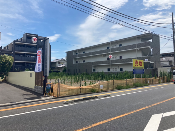 上尾市愛宕、土地の画像です