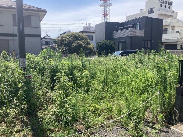 上尾市大字地頭方、土地の画像です