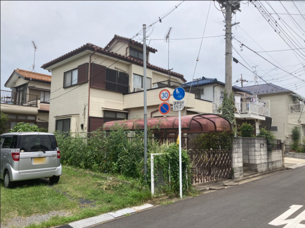 上尾市西宮下、土地の画像です