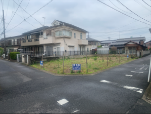 上尾市井戸木、土地の画像です