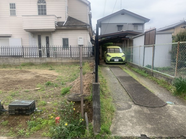 上尾市井戸木、土地の画像です