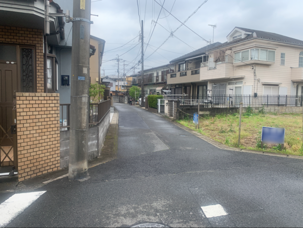上尾市井戸木、土地の画像です
