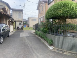 上尾市中分、土地の画像です