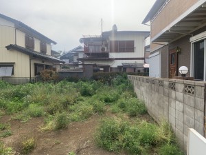 上尾市中分、土地の画像です