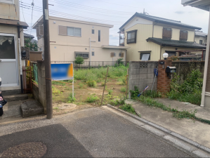 上尾市中分、土地の画像です