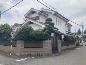 上尾市浅間台、土地の画像です