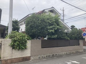 上尾市浅間台、土地の画像です