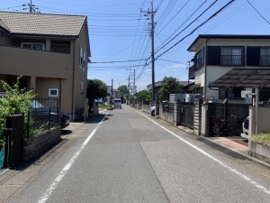 上尾市井戸木、土地の画像です