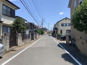 上尾市井戸木、土地の画像です