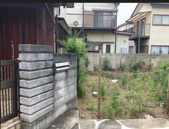 上尾市大字原市、土地の画像です