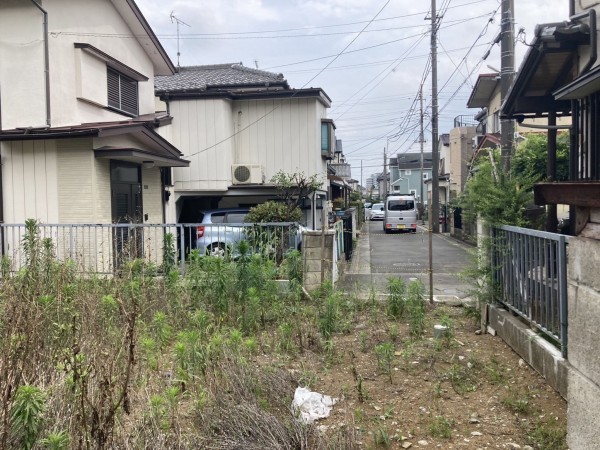 上尾市大字原市、土地の画像です