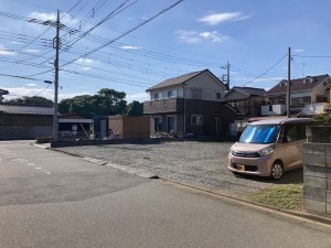 上尾市中分、土地の画像です