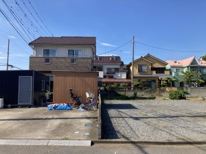 上尾市中分、土地の画像です