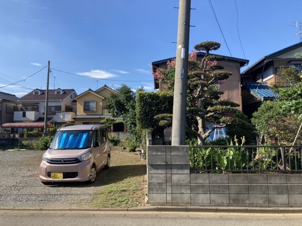 上尾市中分、土地の画像です