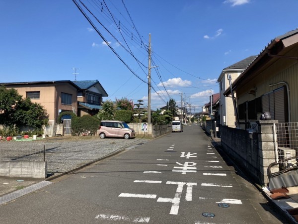 上尾市中分、土地の画像です