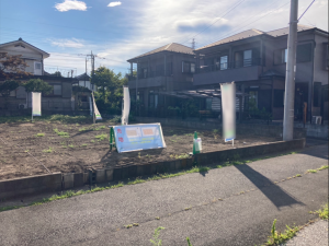 上尾市泉台、土地の画像です