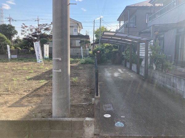 上尾市泉台、土地の画像です