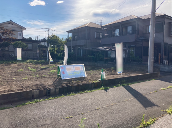 上尾市泉台、土地の画像です