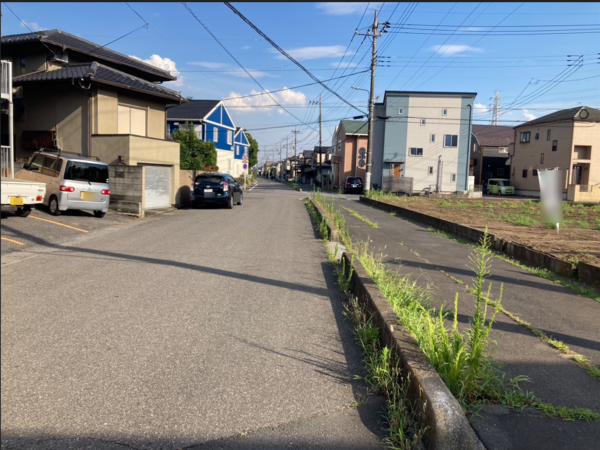 上尾市泉台、土地の画像です