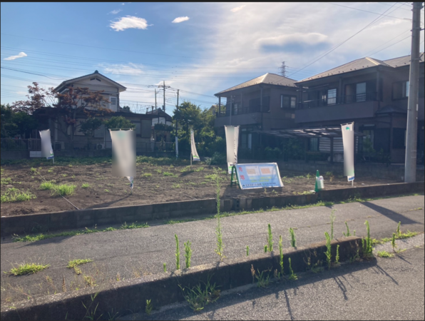 上尾市泉台、土地の画像です