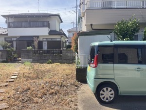 上尾市壱丁目北、土地の画像です