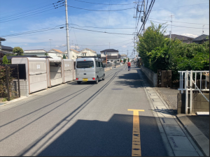 上尾市壱丁目北、土地の画像です