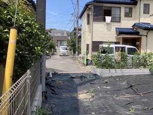 上尾市大字瓦葺、土地の画像です