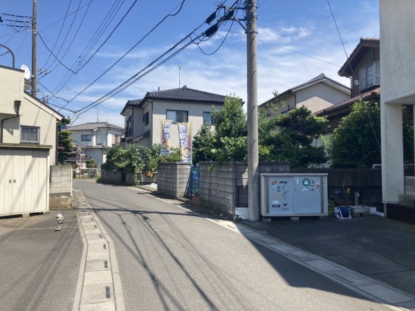 上尾市大字地頭方、土地の画像です