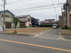 上尾市中妻、土地の画像です