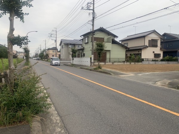 上尾市中妻、土地の画像です