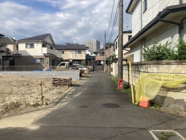 上尾市富士見、土地の画像です