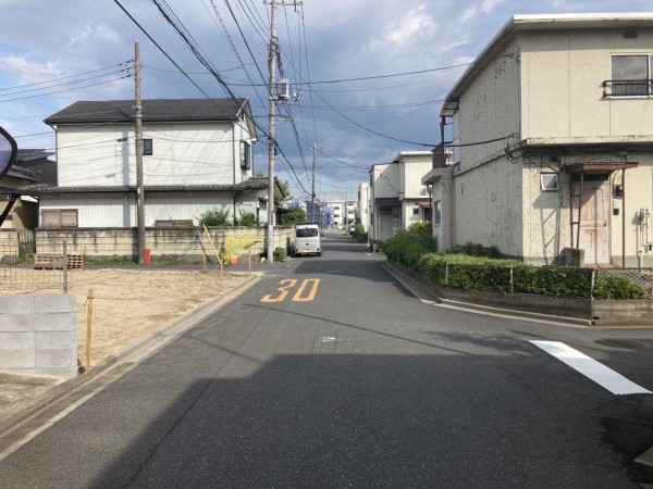 上尾市富士見、土地の画像です