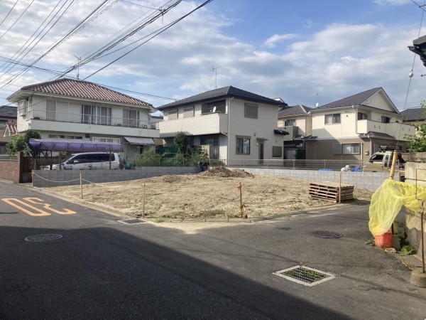 上尾市富士見、土地の画像です