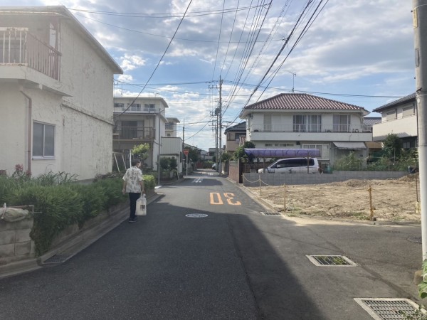 上尾市富士見、土地の画像です
