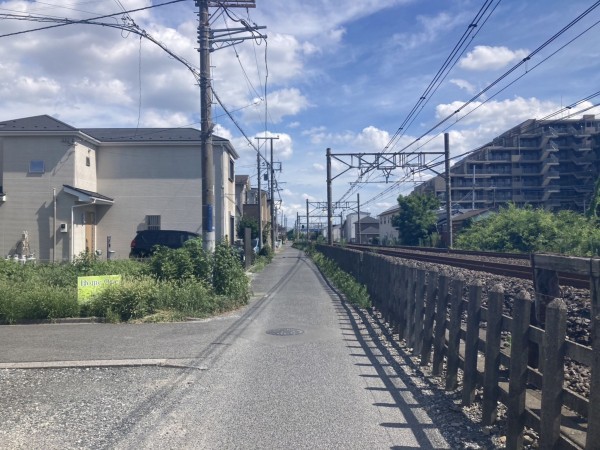 上尾市愛宕、土地の画像です