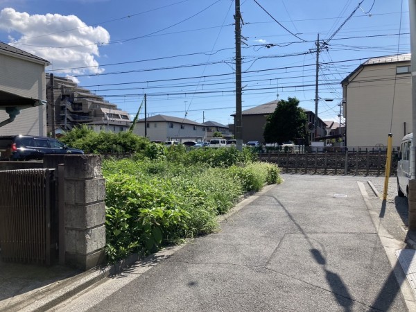 上尾市愛宕、土地の画像です