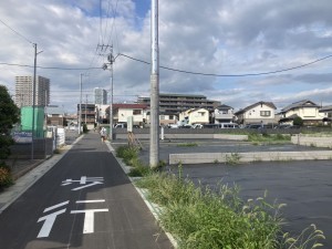 上尾市富士見、土地の画像です