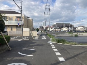 上尾市富士見、土地の画像です