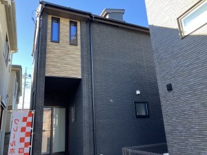 上尾市緑丘、新築一戸建ての外観画像です