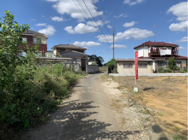 上尾市大字上野本郷、土地の画像です