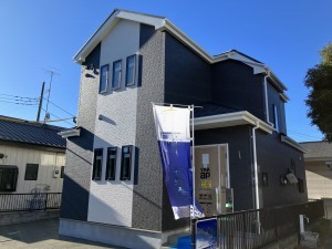 上尾市上平中央、新築一戸建ての外観画像です