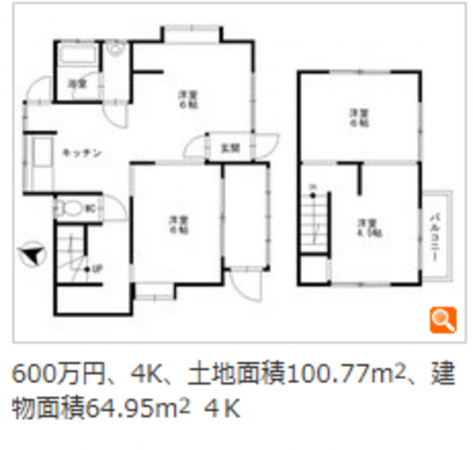 上尾市大字平方、中古一戸建ての画像です