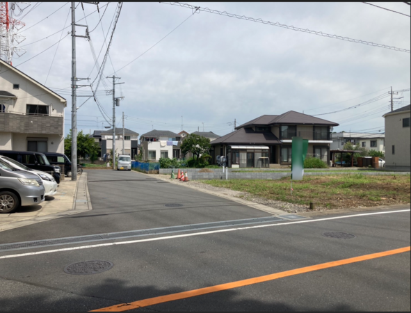 上尾市大字上、土地の画像です