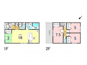 上尾市大字上尾下、新築一戸建ての画像です