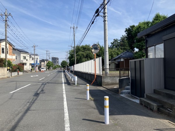 桶川市神明1丁目、土地の画像です
