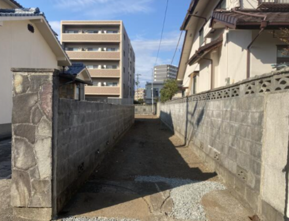 熊本市中央区薬園町、土地の画像です