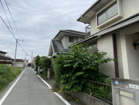 熊本市東区湖東、土地の画像です